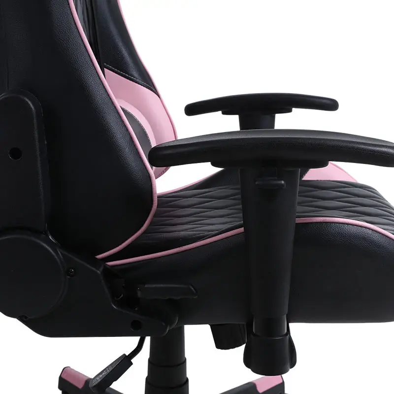 Silla Gamer Dropshipping Pc Office Racing Leather Led Gaming Chair Foldable Cheap Executive Adjustable Height 4-Stage Gas Lift — image 4