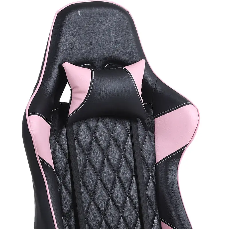 Silla Gamer Dropshipping Pc Office Racing Leather Led Gaming Chair Foldable Cheap Executive Adjustable Height 4-Stage Gas Lift — image 7