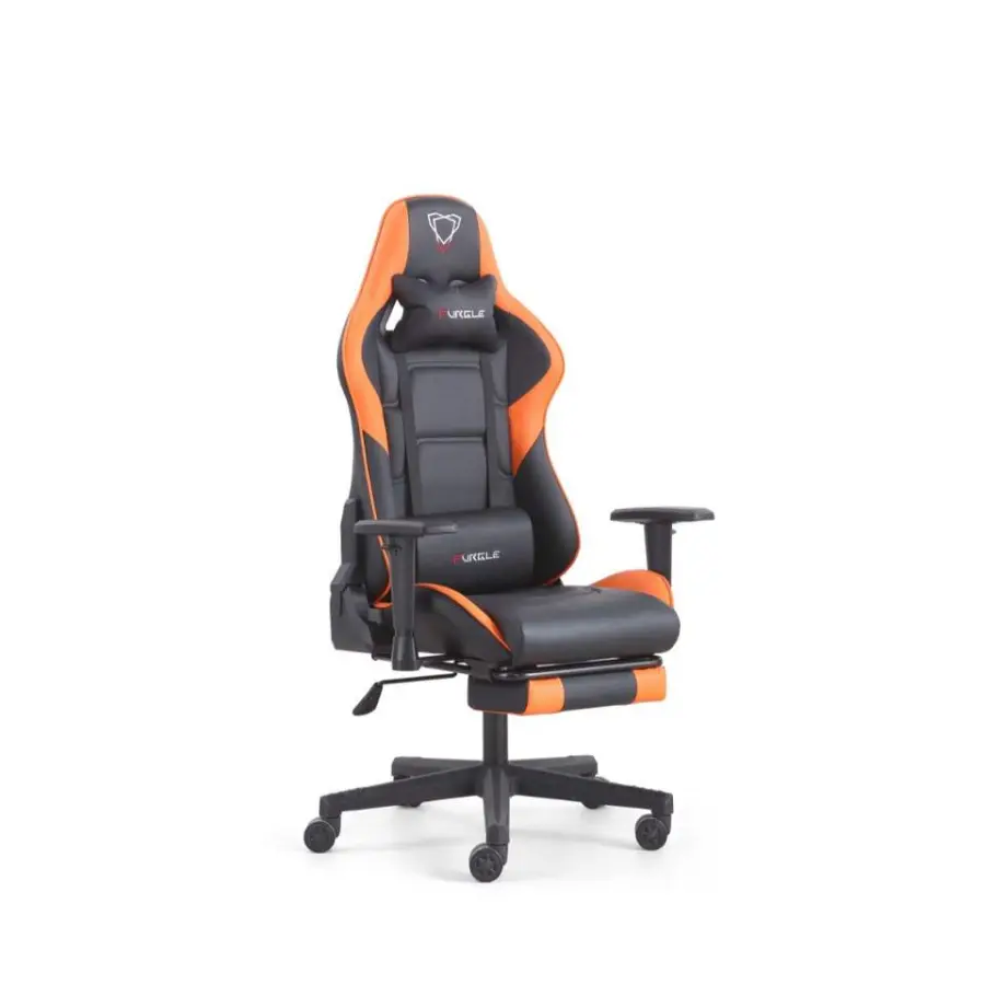 New Ergonomic Plastic Gaming Computer Desk Designed for Long Hours of Play Work Adjustable Height Lumbar Support Breathable Mesh — image 6
