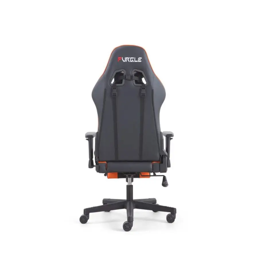 Portable Folding Gaming Chair with Footrest Adjustable Height Lightweight Design and Breathable Mesh for Easy Transport — image 3