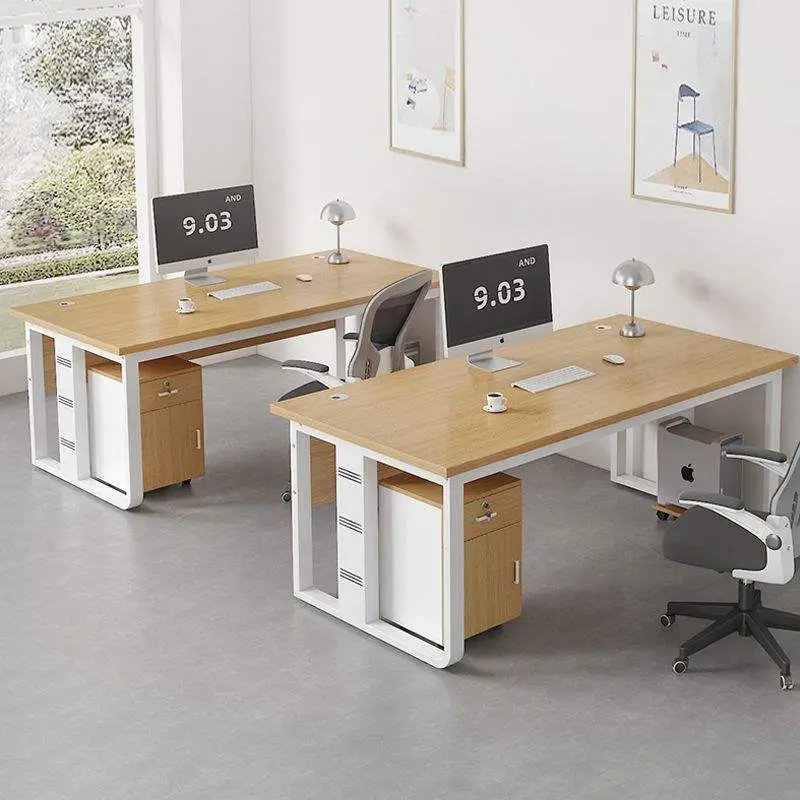 Office Commercial Nordic Style Modern Single Person Manager Boss Executive Desk Stain-resistant Corrosion-resistant Remo — view 1