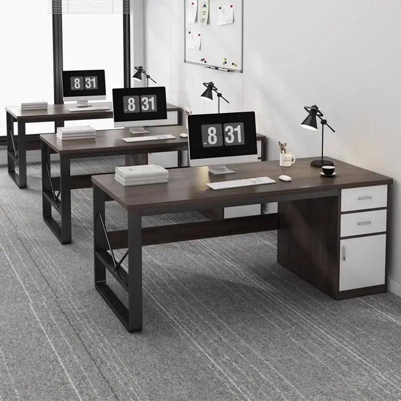 Modern Convertible Office Desk Premium Furniture Durable Build Eco-Friendly Spacious Work Surface Storage Home Offices C — view 1