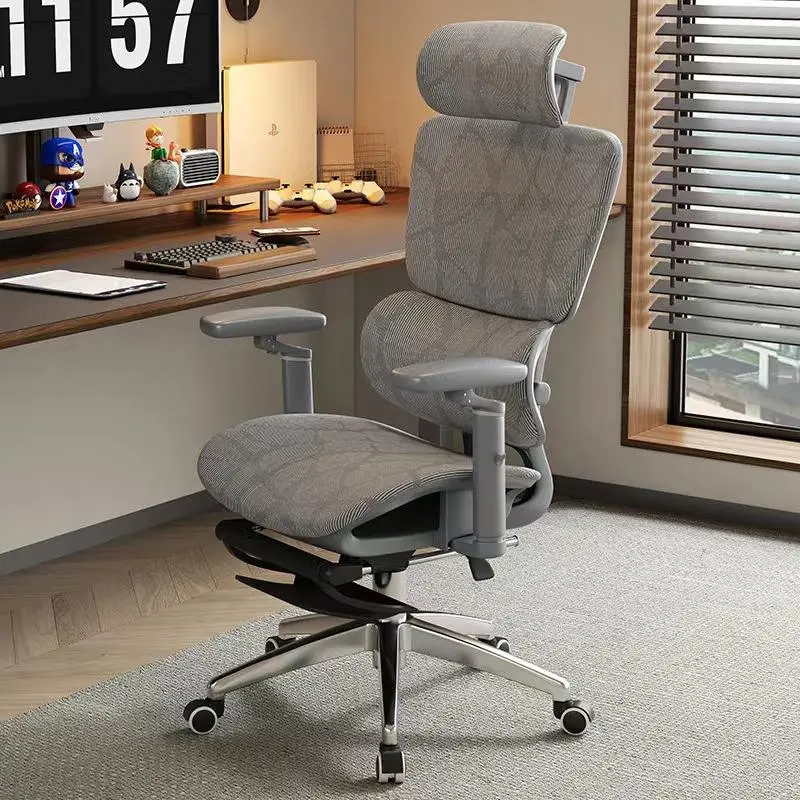 High Quality Ergonomic Mesh Chair Adjustable Height 5-Star Base for Computer Office Use Comfortable Sedentary E-Sports C — view 1