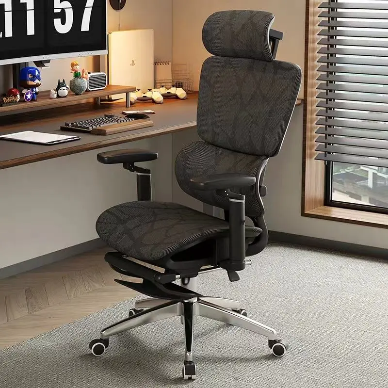 High Quality Ergonomic Mesh Chair Adjustable Height 5-Star Base for Computer Office Use Comfortable Sedentary E-Sports C — view 2