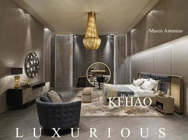 Simple Home Furniture Luxury Modern Bedroom Makeup Table With Big Round Mirror Unique Dressing Vanity Table With Drawer — image 5