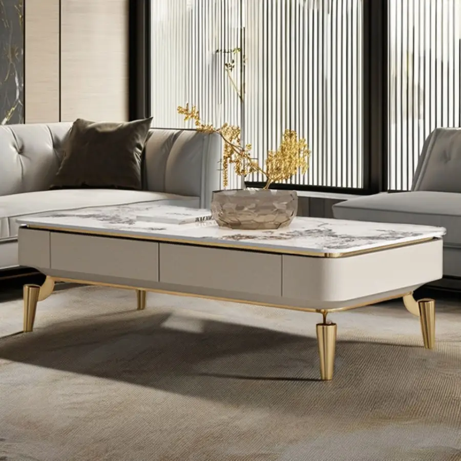 High Quality Luxury Italian Lamps Furniture Modern Living Room Bedroom Hall Modern Wooden TV Cabinet Stand — image 3