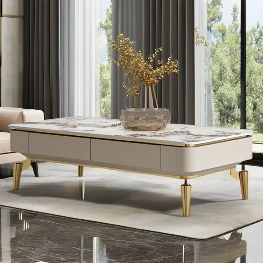 High Quality Luxury Italian Lamps Furniture Modern Living Room Bedroom Hall Modern Wooden TV Cabinet Stand — image 7
