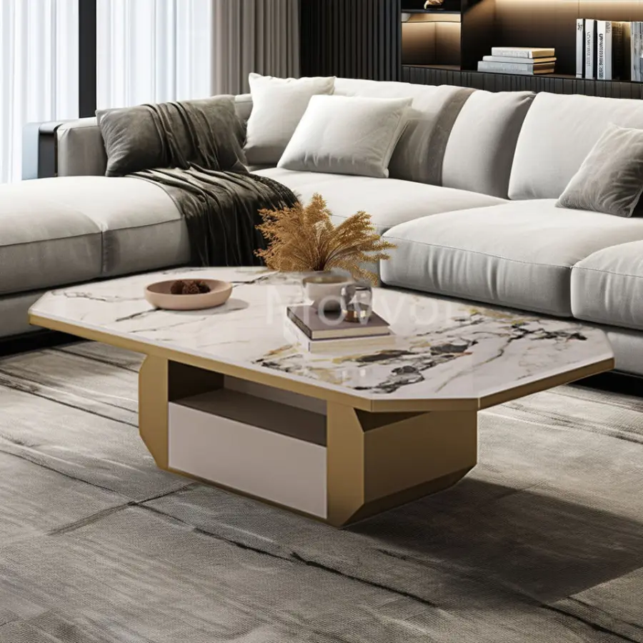 Modern Luxury TV Stand Wholesale Furniture for Living Room Bedroom Entry & Hospital-TV Table Manufacture — image 3