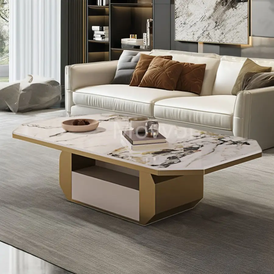 Modern Luxury TV Stand Wholesale Furniture for Living Room Bedroom Entry & Hospital-TV Table Manufacture — image 5