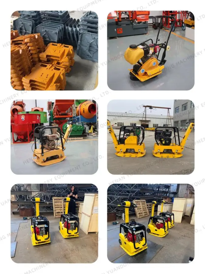 Light Weight Plate Compactor Handheld Soil Asphalt Compactor Rammer — image 7