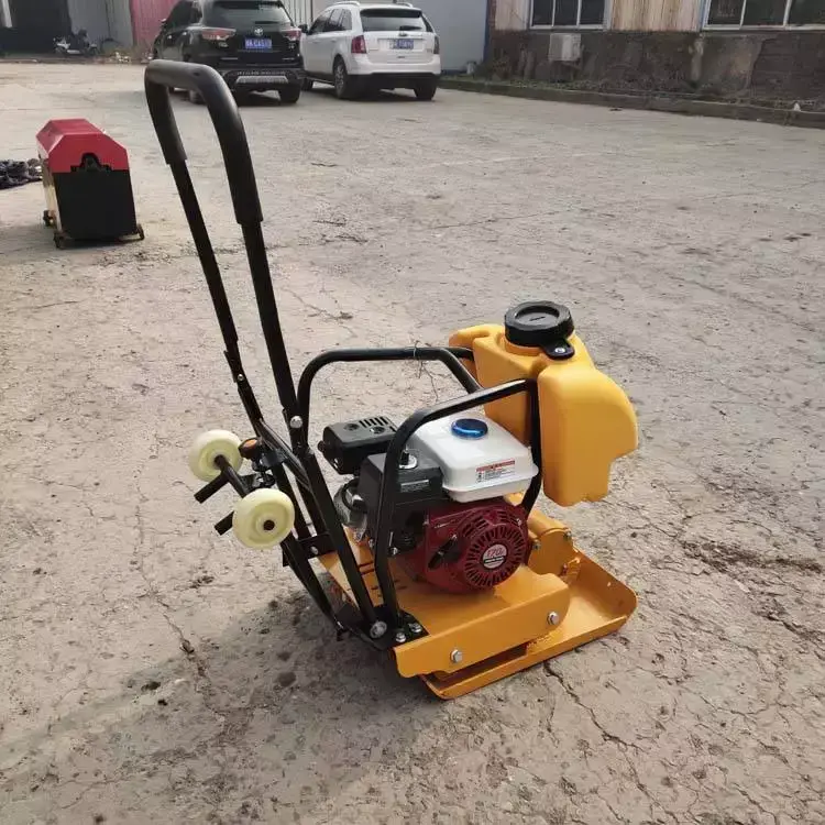 Diesel/electric Hand Loncin Vibratory Plate Compactor Honda Engine Manual Hydraulic Soil Earth Concrete Compactor Price — image 3