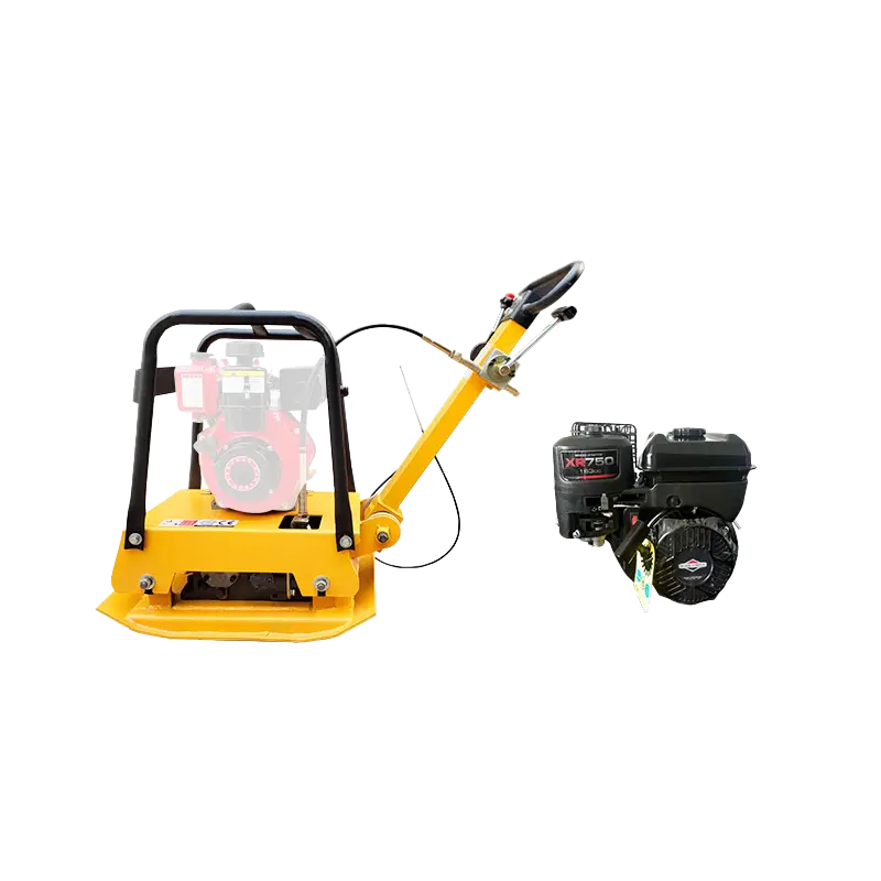 High Load Moment Walk-Behind Compactor Concrete Vibrator Plate Machine — image 6