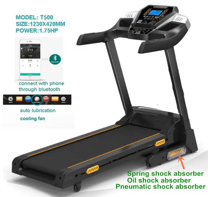New Umay T500 New Product CE CB EN957 ROHS Home Use Motorized Treadmill — image 5