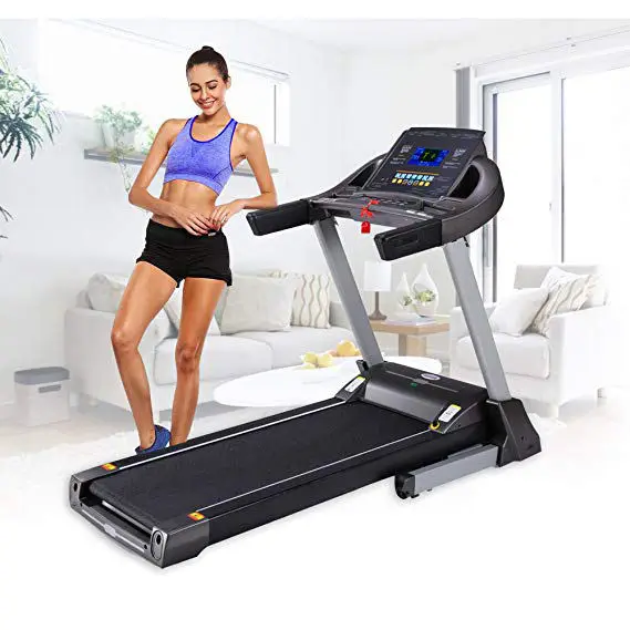 Heavy Duty Commercial Treadmill for Gym Use with Shock Absorbing System DC 3.5HP — view 1
