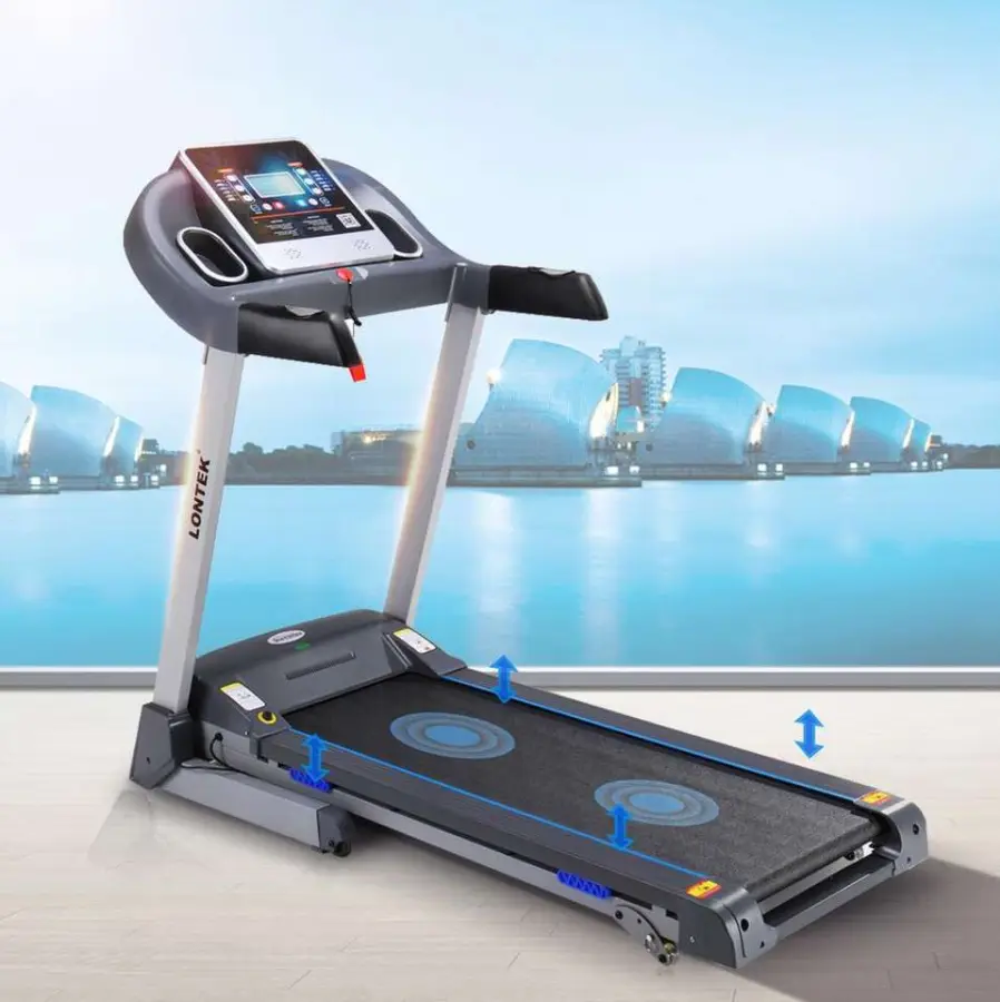 New Trend Factory Price Indoor Body Strong Treadmill for Home Exercise Foldable — image 6