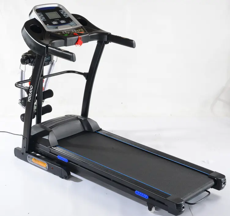 UMAY New Product Easy Move Design Motorized Treadmill with LCD Screen Display for Home Gym — view 1