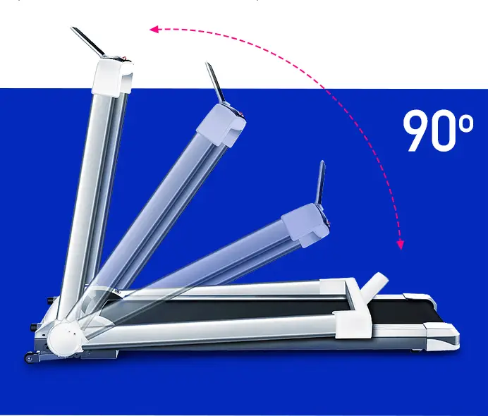 2021 Umay New Design Free Assemble Smart Motorized Treadmill — image 5