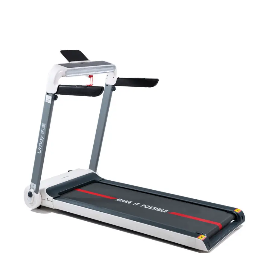 UMAY Factory Direct Sales Foldable White Body Fit Fitness Smart Treadmill — view 1