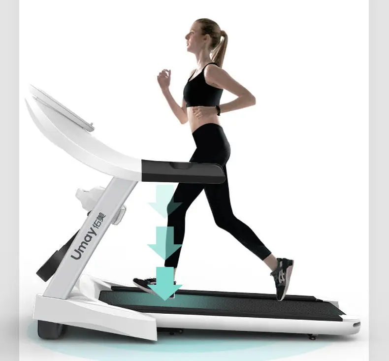 Wholesale Portable LCD Screen Walking Running Machine With 41cm Running Belt — image 5