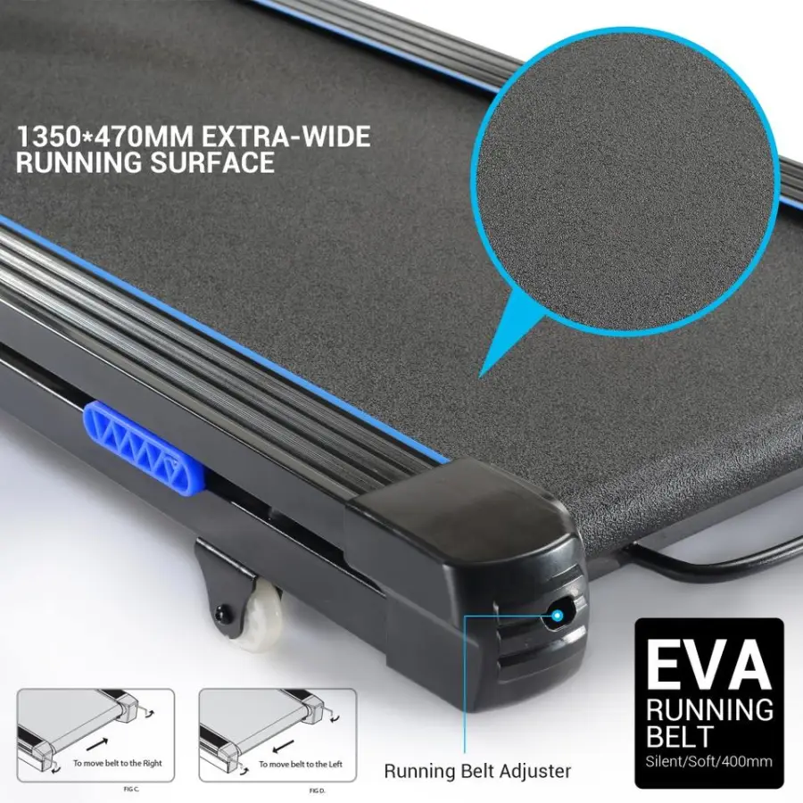 Premium Quality Commercial Motorized Treadmill with Vibration Absorption and LCD Screen — image 5