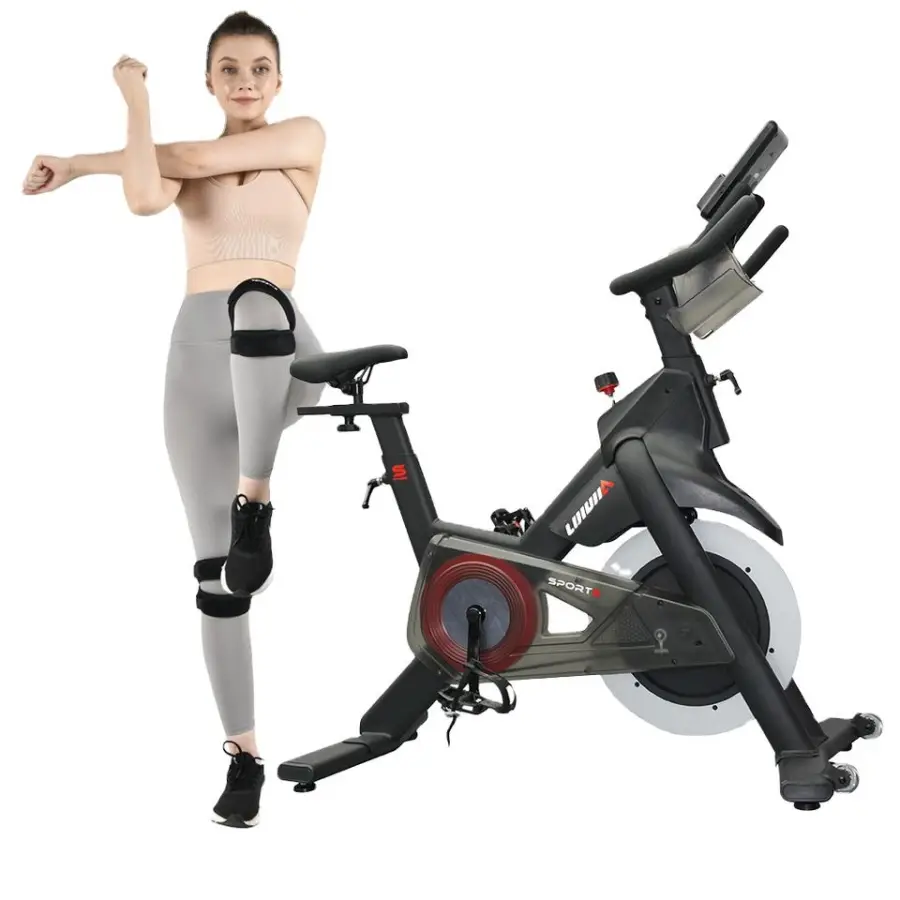 Lijiujia Wholesale Home Use Custom logo Fitness Equipment Magnetic Brake System Gym Spinning Bike — view 1