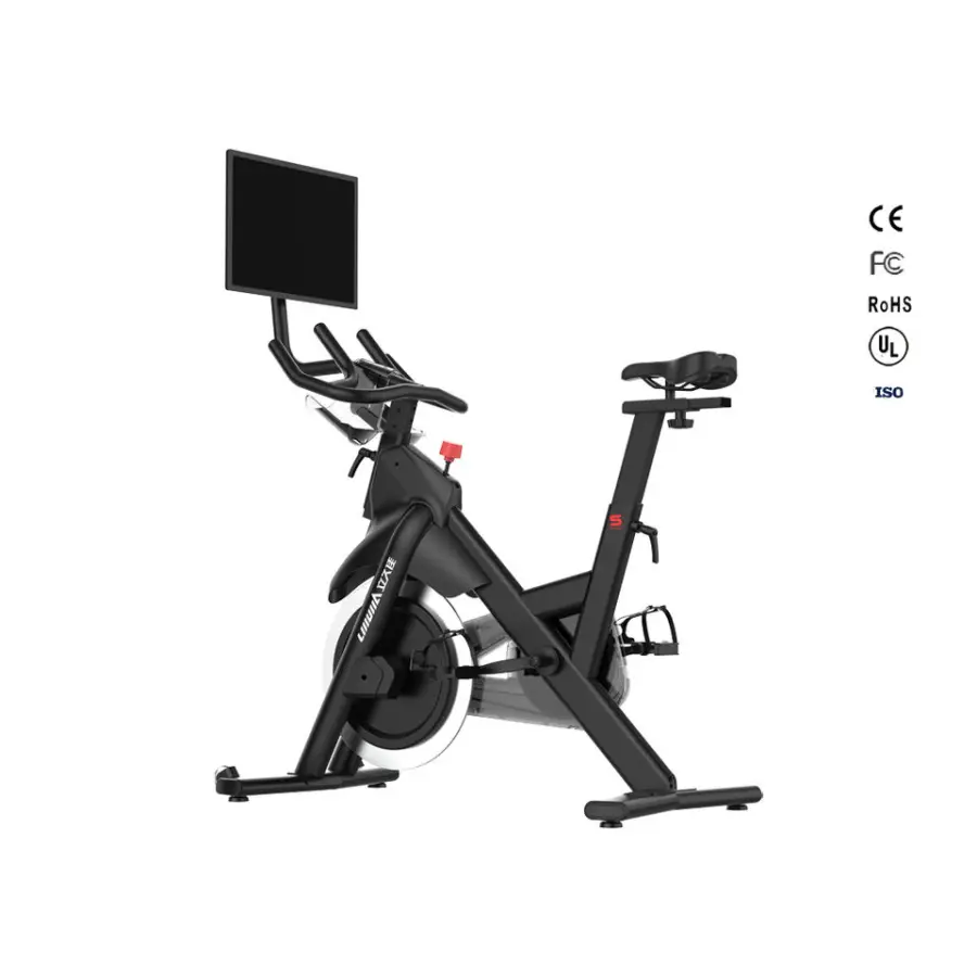 Lijiujia High Quality Indoor Commercial Spinning Bike Adjustable Indoor Cardio Fitness Equipment Professional Gym Use — view 1