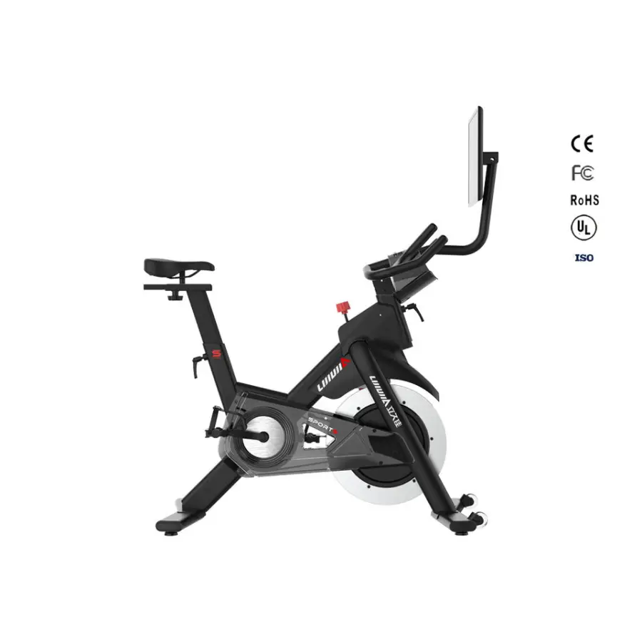 Lijiujia High Quality Indoor Commercial Spinning Bike Adjustable Indoor Cardio Fitness Equipment Professional Gym Use — image 5