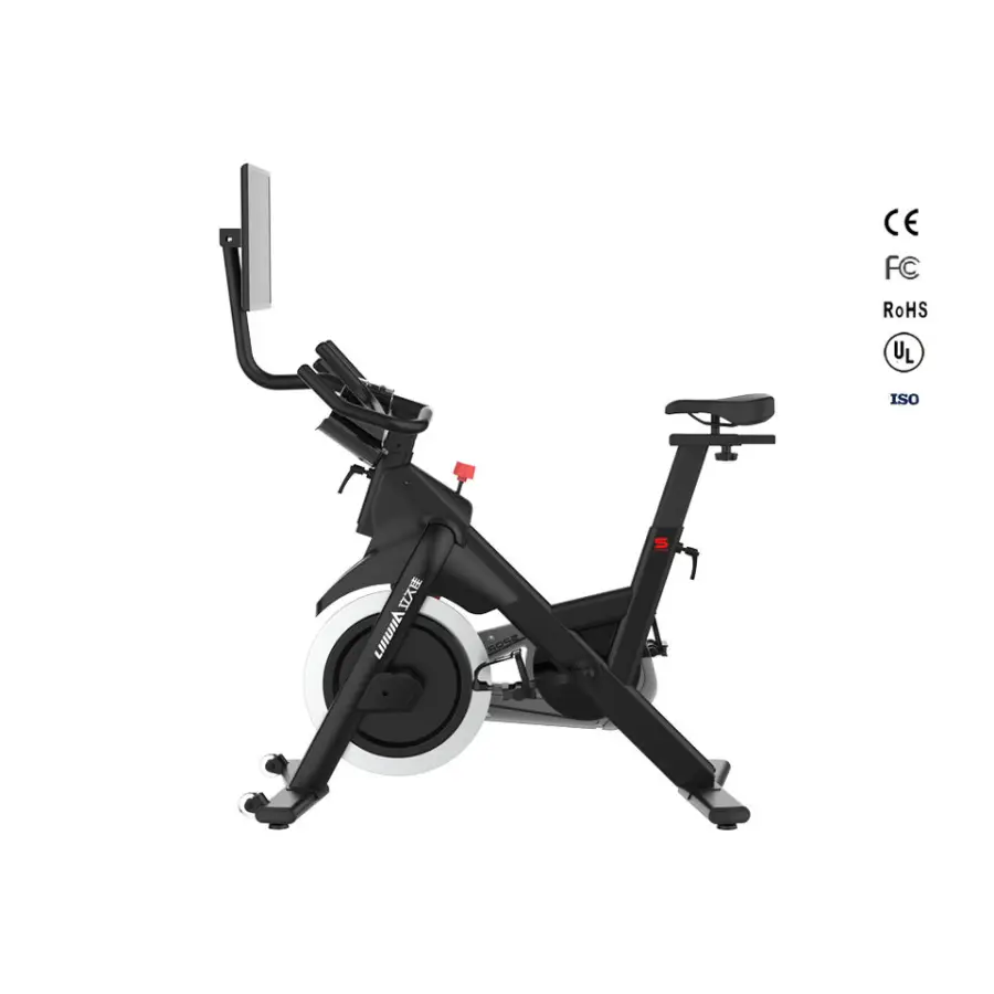 Lijiujia High Quality Indoor Commercial Spinning Bike Adjustable Indoor Cardio Fitness Equipment Professional Gym Use — image 6