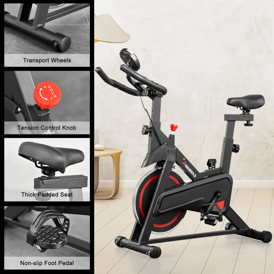 Lijiujia Factory Wholesale Wool Felt Spinning Bike for Home — image 7