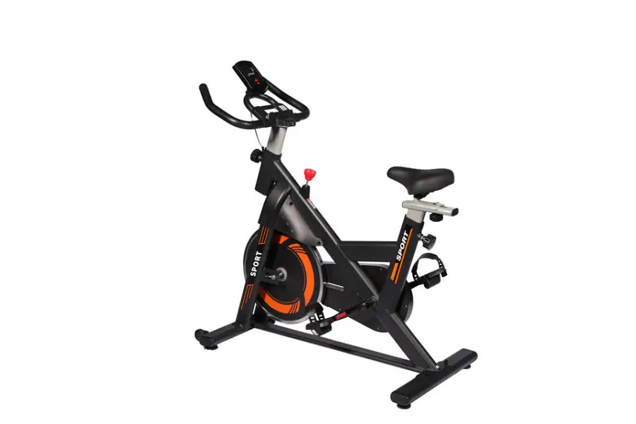 Lijiujia New Wool Felt Brake System Unisex Steel Simple Fitness Equipment Home Gym Use Spinning Bike — image 3