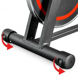 Lijiujia High Quality Infinite Variable Control Indoor Home Gym Fitness Sports Exercise Bike Spinning Bike — image 6