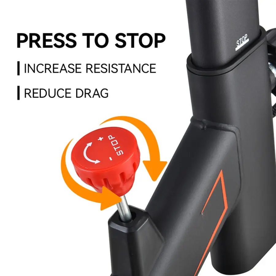 Lijiujia Hot Sale Silent Belt Drive Professional Home Use Commercial Exercise Bike Indoor Spinning Bike — image 7