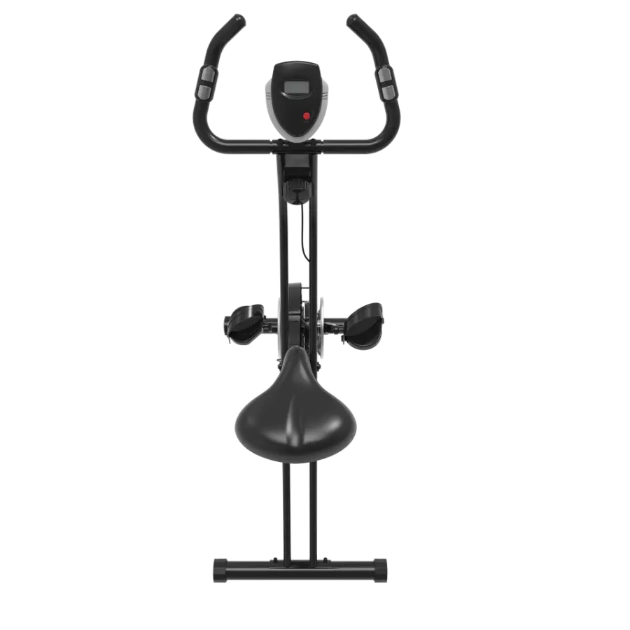 Lijiujia High Quality Indoor Body Building 8 Levels Manual Resistance Adjust Home Use Foldable Exercise Bike — view 1