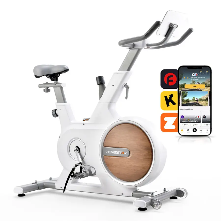 Lijiujia OEM Semi Commercial Gym Fitness Spinning Bike Unisex Steel Magnetic Cycle Factory Wholesale Indoor Exercise Mac — view 1