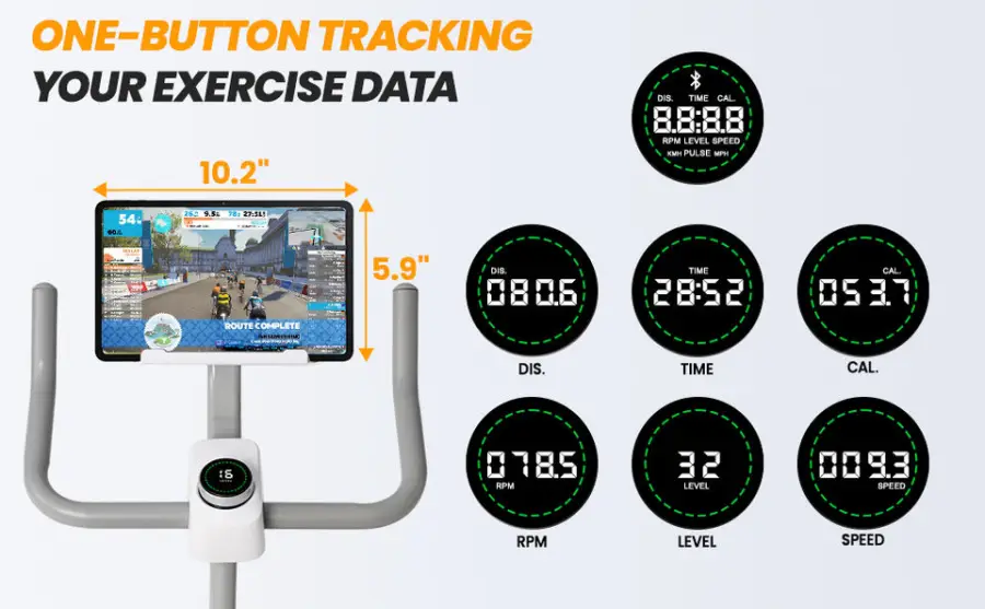 Lijiujia OEM Semi Commercial Gym Fitness Spinning Bike Unisex Steel Magnetic Cycle Factory Wholesale Indoor Exercise Machine — image 4