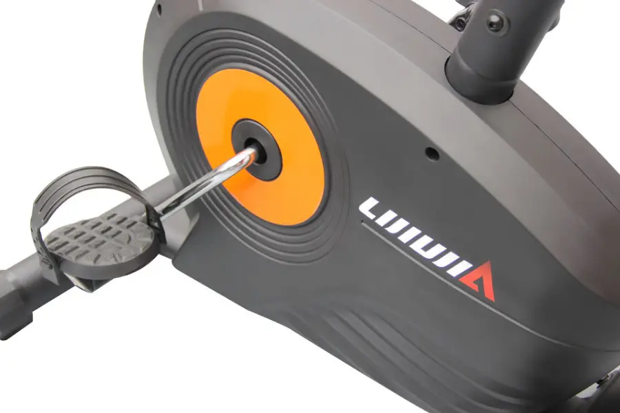 Lijiujia Unisex Indoor Fitness Exercise Bike 3Kgs Flywheel Weight Upright Spinning Bike Home Gym Use Steel — image 5