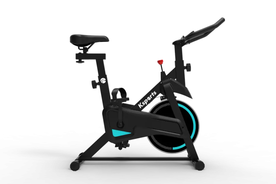 Lijiujia Ultra-quiet Home Exercise Bicycle Trainer Fitness Equipment Gym Indoor Belt Drive Spinning Bike — image 5