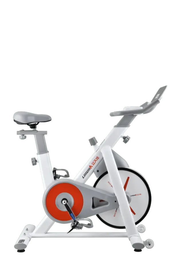 For Lijiujia D300C 6kg Flywheel Weight Workout Cycle for Fitness Spinning Bike Built-in Receiver Infinite Variable Control — image 7