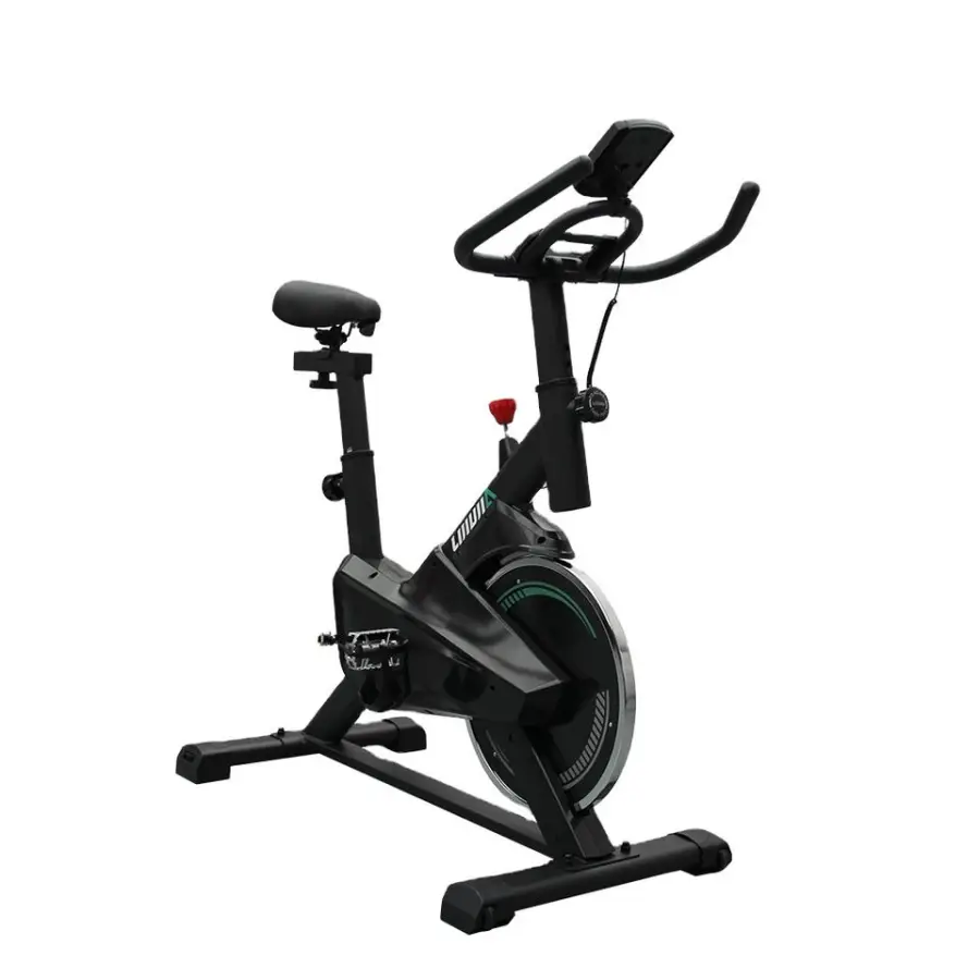 Lijiujia Ultra-quiet Home Exercise Wool Felt Brake System Bicycle Trainer Fitness Equipment Gym Indoor Belt Drive Spin B — view 1