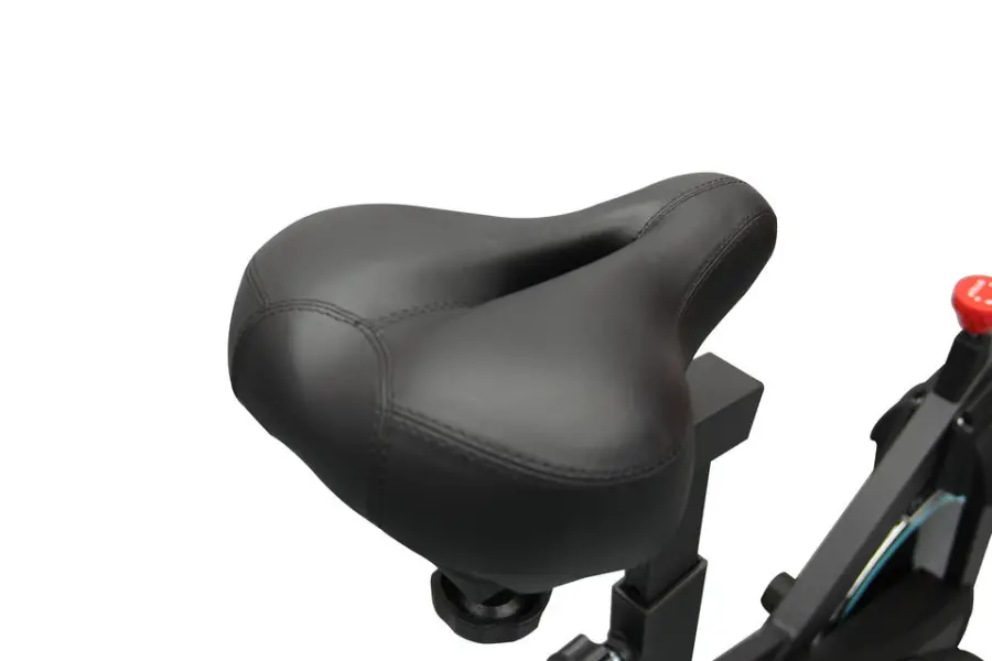 Lijiujia Ultra-quiet Home Exercise Wool Felt Brake System Bicycle Trainer Fitness Equipment Gym Indoor Belt Drive Spin Bike — image 4