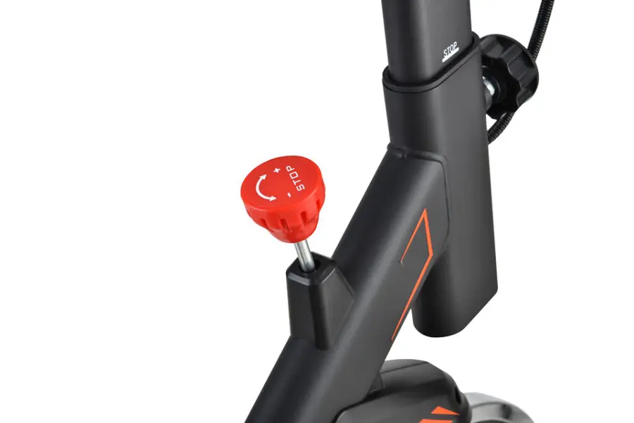 Lijiujia Indoor Magnetic Adjustable Stationary Exercise Bike Home Cardio Workout Spinning Bicycle Machine — image 4