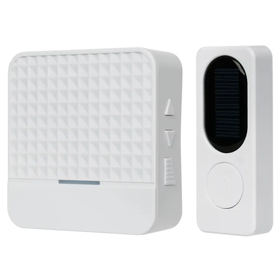 Security Smart Solar Power Charging Ring Door Bell Switch W Camera for Home — view 1