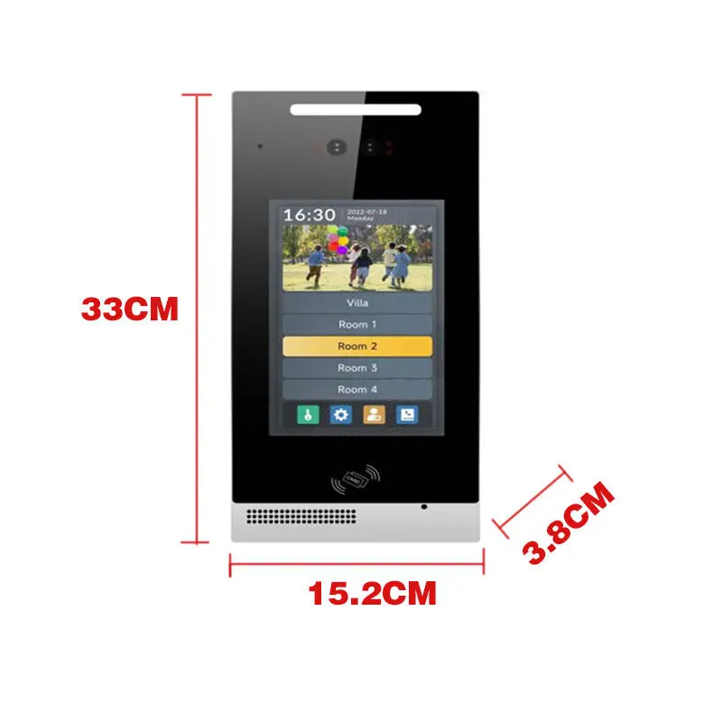 Tuya Smart Home Products TCP IP POE Video Door Phone with Wifi Door Lock — image 7