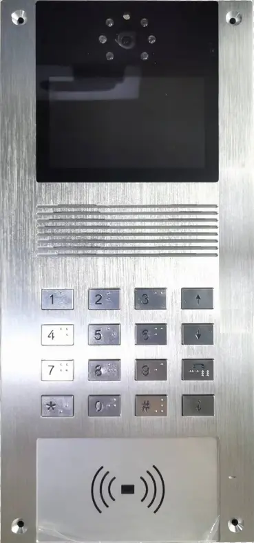 4G Smart Home Visual IP Visual Intercom System Door Phone, with Tuya, Used for Multi Apartment Building Intercom Video — image 3
