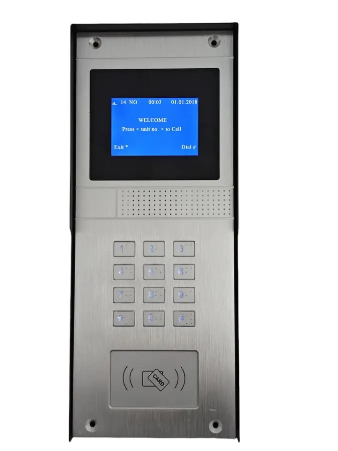 4G Smart Home Visual IP Visual Intercom System Door Phone, with Tuya, Used for Multi Apartment Building Intercom Video — image 5