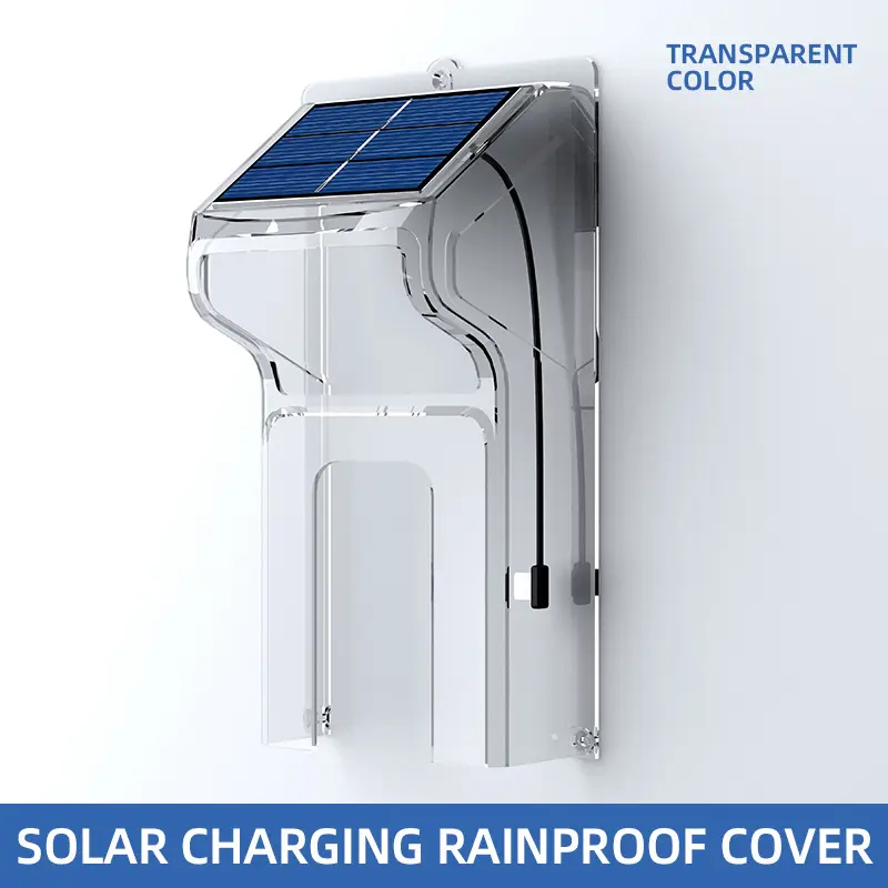 WIFI Solar Video Door Bell With Sunny Rainny Cover View by Mobile Phone APP — view 3