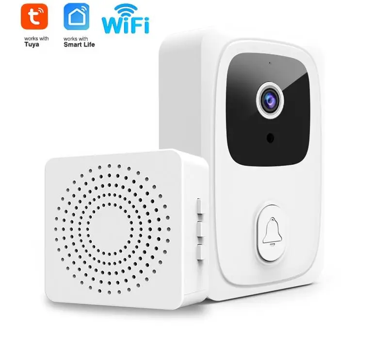 High Definition Night Vision Wifi Video Doorbell Intelligent Visual Two-way Voice Intercom Doorbell — view 1