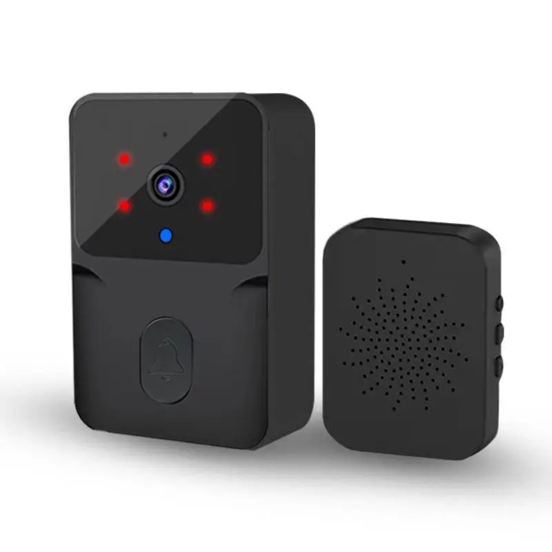 Smart Video Doorbell WiFi Remote Home Monitoring Video Intercom HD Night Visual Capture Doorbell — view 4