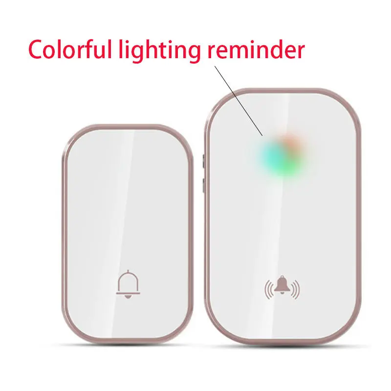 8-level Volume Control Wireless Doorbell, Home Electronic, 300 Meters ultra Long Distance,38 Chord Music Pieces — view 4
