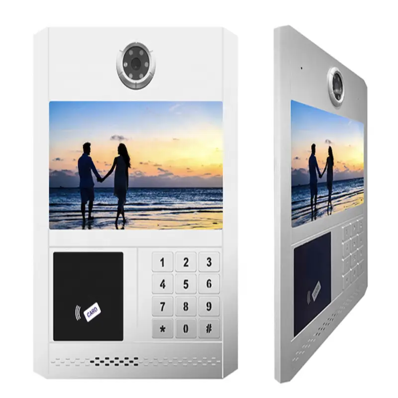 10.1-Inch 1080P HD Video Smart Door Phone Intercom System With Fingerprint Lock and TCP/IP Security Compatible Smart Locks — image 4